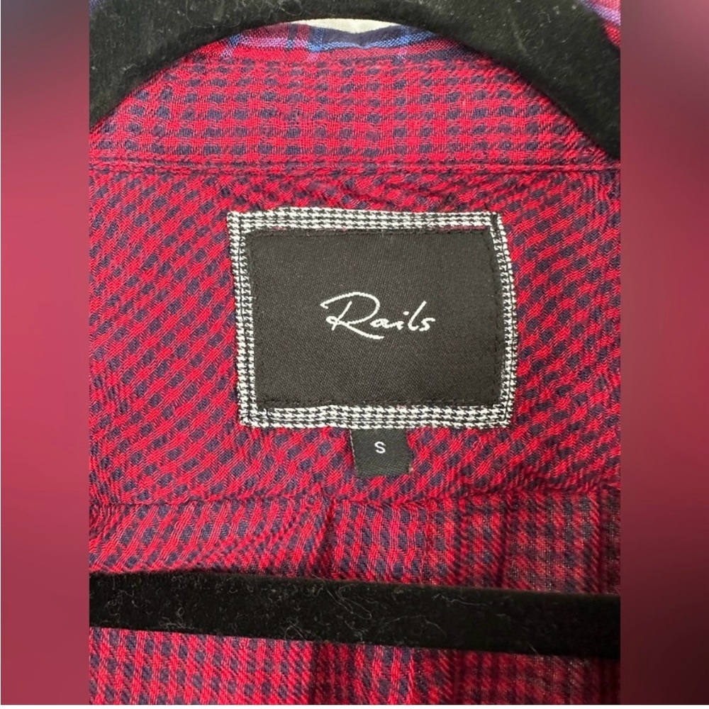 Euc-Rails- Button Down Shirt- Size Small - image 3